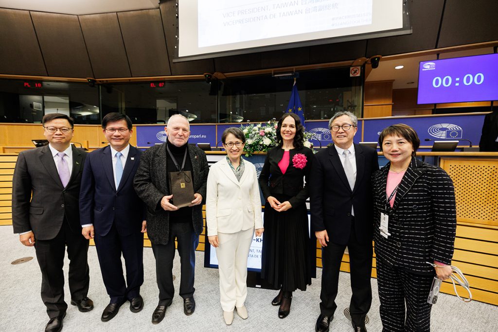 Viceprezidentka Taiwanu a Miriam Lexmann