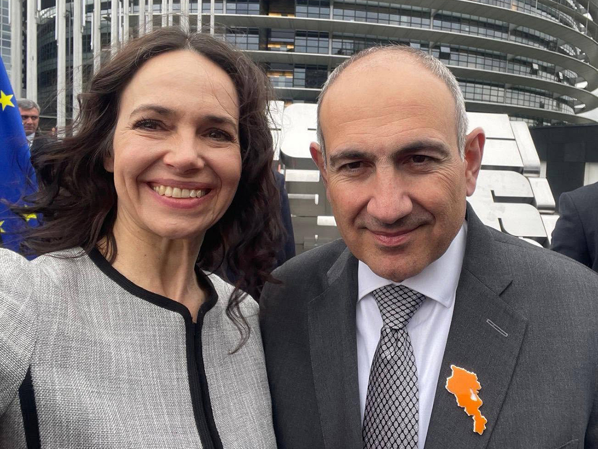 Miriam Lexmann a Nikol Pašinjan